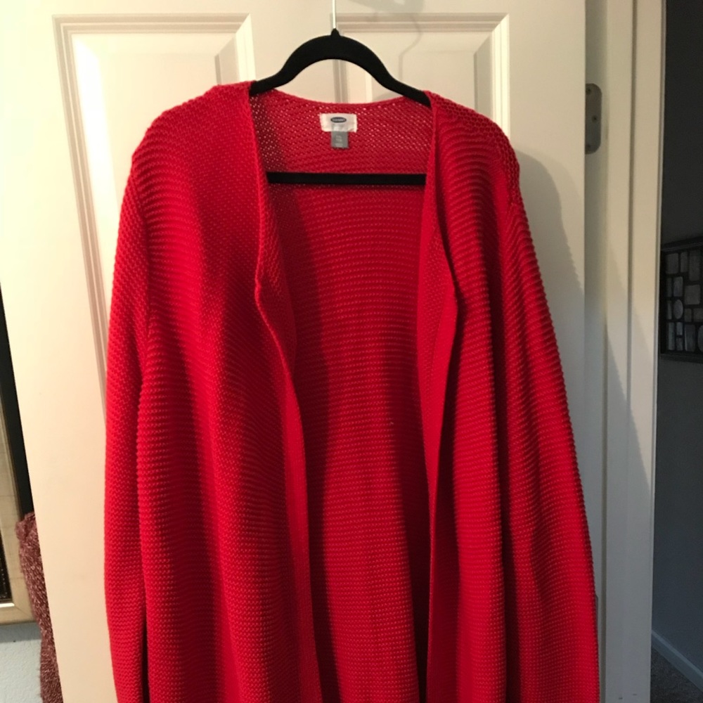 Jacket style Long sweater